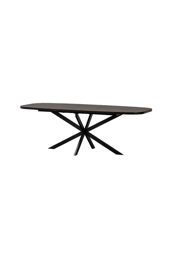 Arros Utvidbart spisebord – Svart m v:7160341