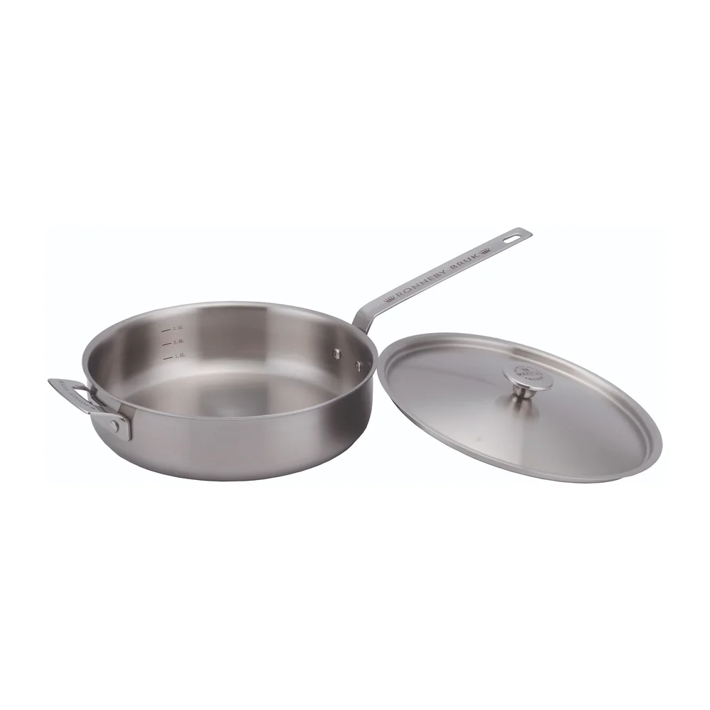 Inox traktørpanne rustfri med lokk v:9629397 Inox traktørpanne rustfri med lokk v:9629397