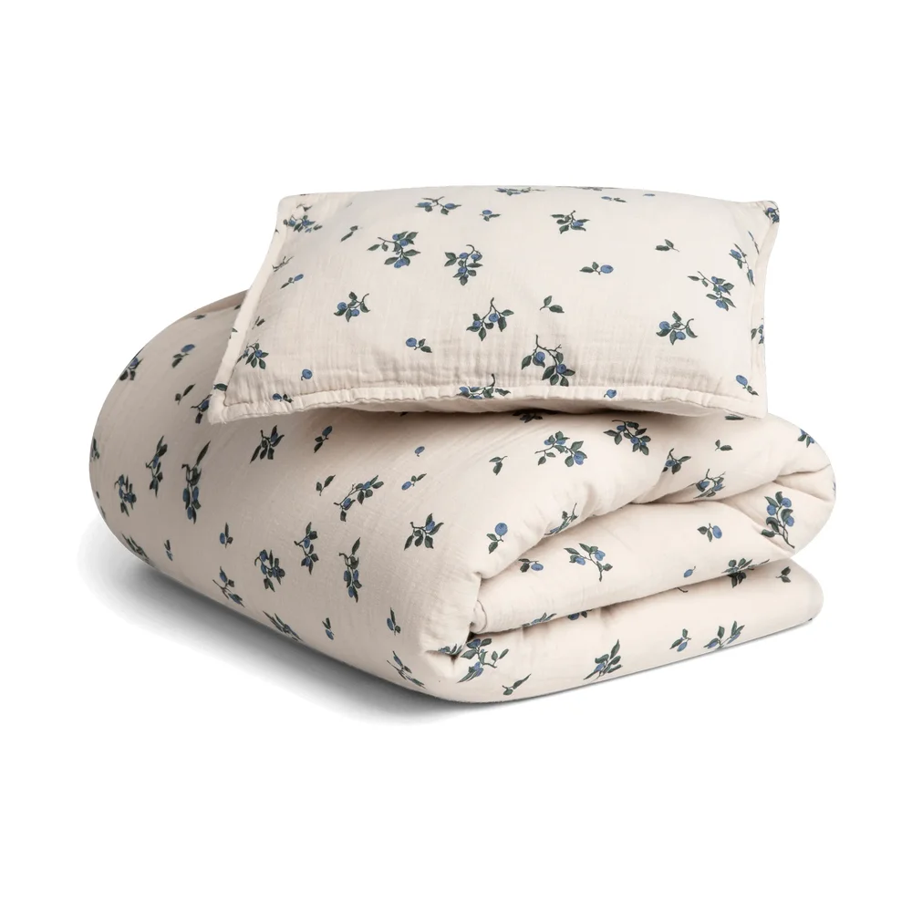 Blueberry Muslin sengesett baby v:8592790