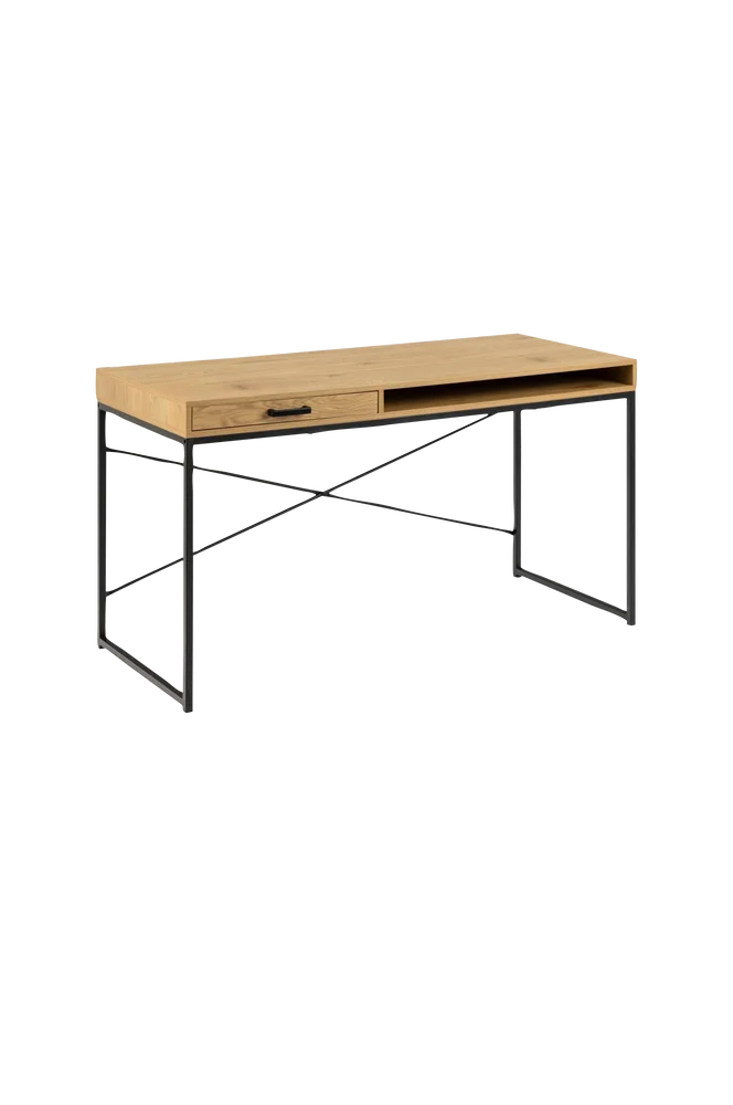 Skrivebord Agust - Brun m v:6387594