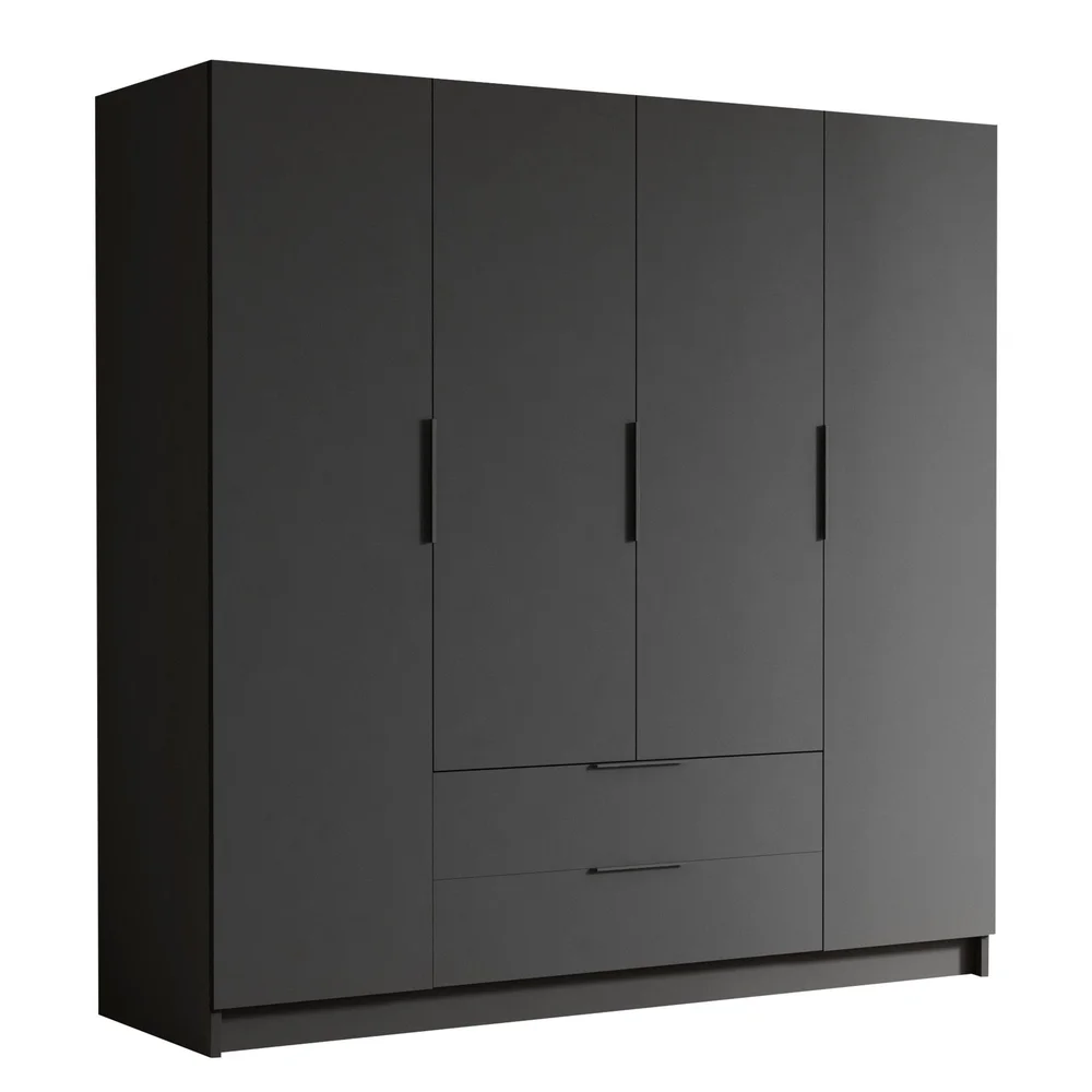 Kelros Garderobeskap 200x216 cm v:9687199