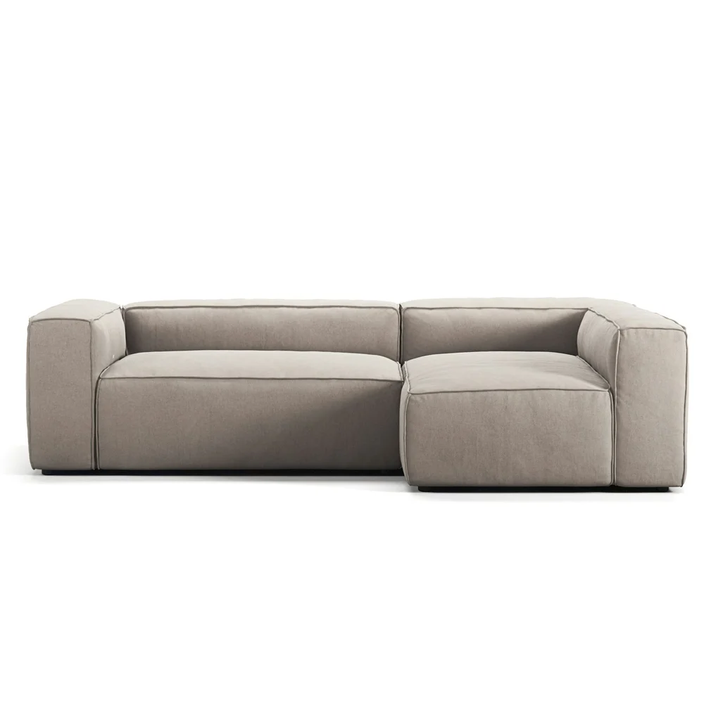 Grand 3-Seter Sofa Divan Høyre, Sandshell Beige v:573814 Grand 3-Seter Sofa Divan Høyre, Sandshell Beige v:573814