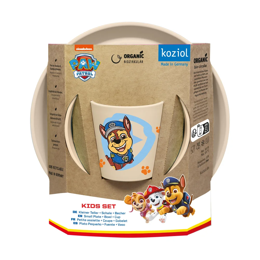 Connect Paw Patrol barneservise 3 deler v:928446 Connect Paw Patrol barneservise 3 deler v:928446