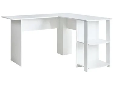 Hjørneskrivebord SNYDER 125 cm 125 cm Hvit v:2567954 Hjørneskrivebord SNYDER 125 cm 125 cm Hvit v:2567954