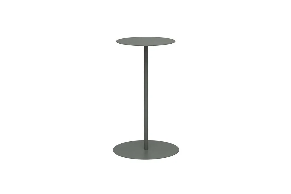 Hillerstorp Jet Set sidebord utendørs Ø35×74 cm grågrønn v:4110003 Hillerstorp Jet Set sidebord utendørs Ø35×74 cm grågrønn v:4110003