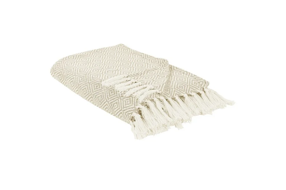 Sengeteppe Toutli Lys beige, 200x220 cm v:5227859