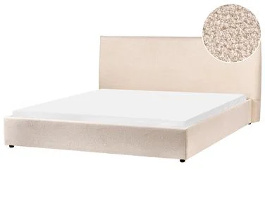 Vannseng Bouclé LAVAUR 180 x 200 cm Beige v:7973837