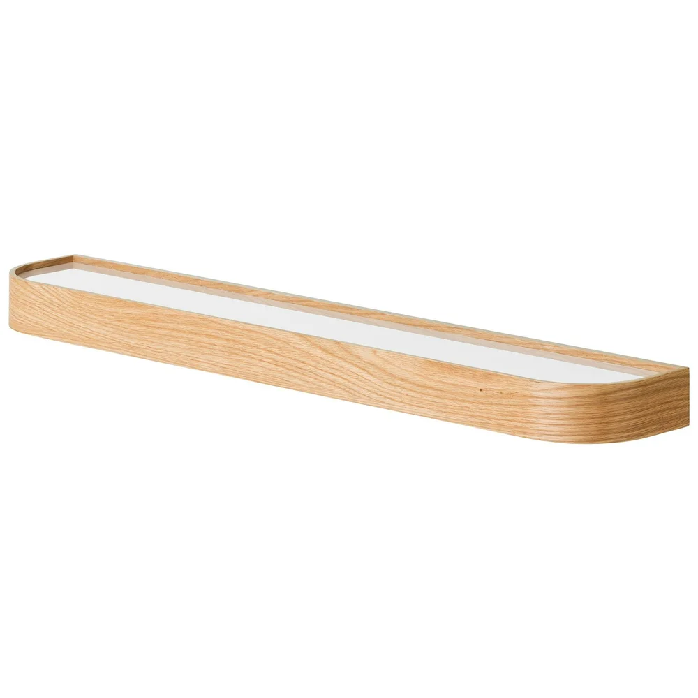Epoch Hylle Med Knaggrekke 118 cm, Natural Oak / Fog v:8424935