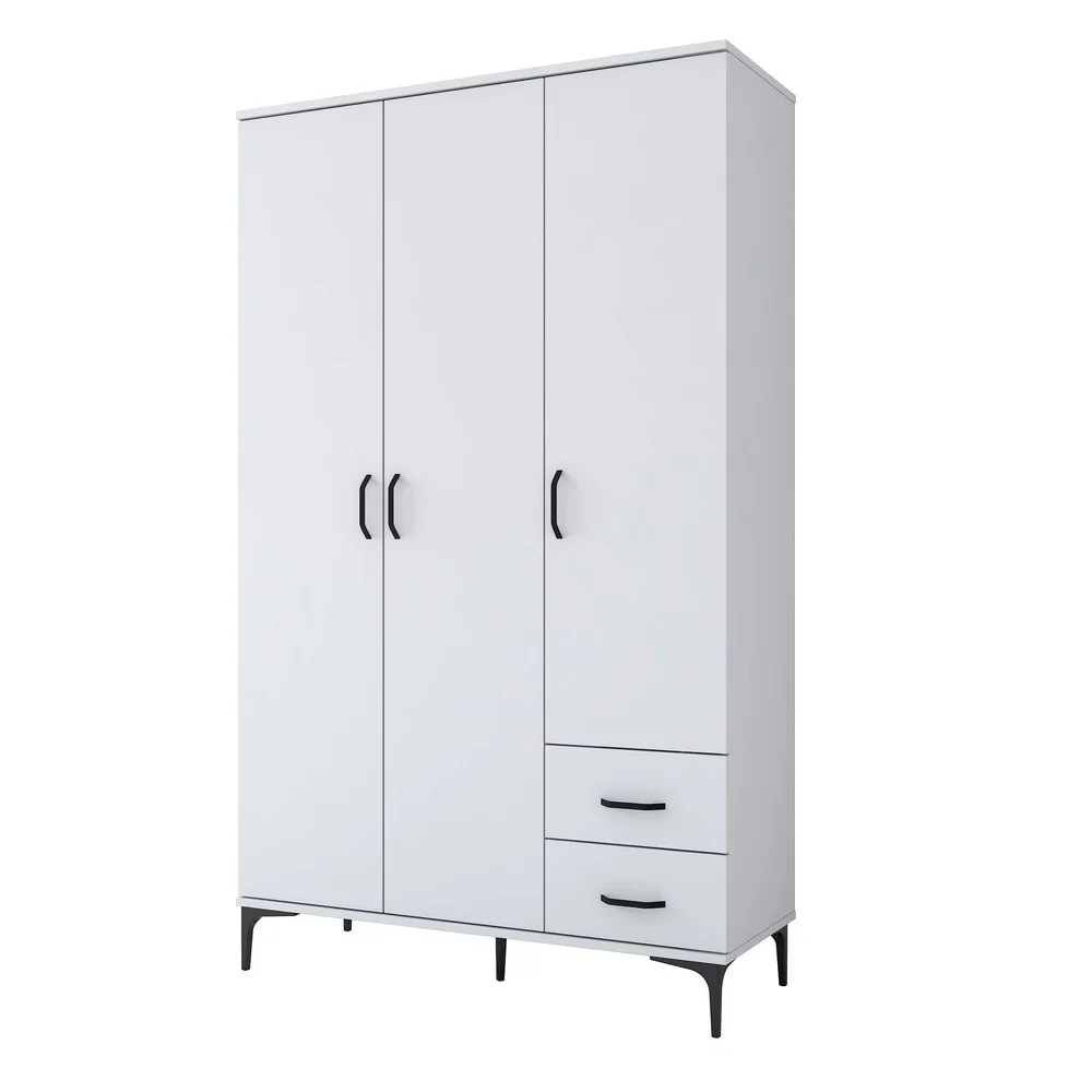 Baderomsskap Wallxpert Dara (120 x 198,6 x 45 cm) Hvit v:6417315 Baderomsskap Wallxpert Dara (120 x 198,6 x 45 cm) Hvit v:6417315