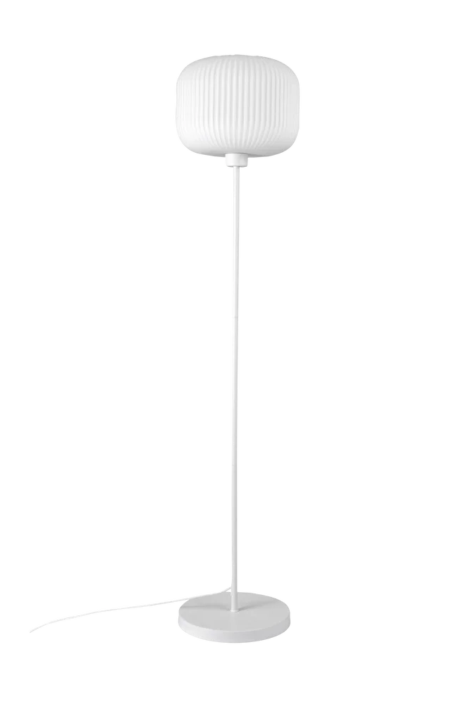Gulvlampe Milford - Hvit - Belysning | m v:9067427