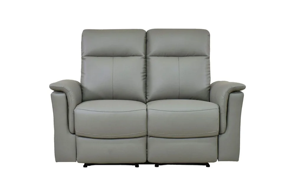Sofa 2-seter Southbrook Lys grå, PU/tre/metall, Elektrisk recliner v:8801566