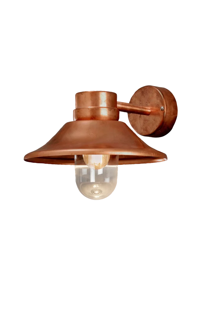 Vegglykt Vega høyde 26,5 cm – Kobber – Belysning | m v:9301071 Vegglykt Vega høyde 26,5 cm – Kobber – Belysning | m v:9301071