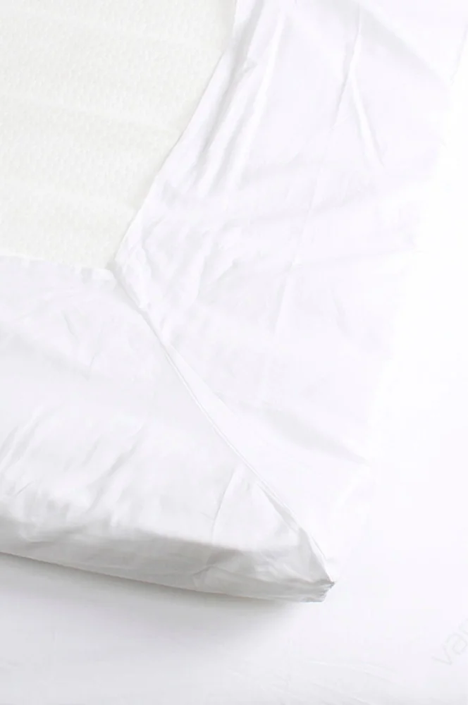 Kuvertlakan Percale – Hvit – Tekstiler | m v:3725241