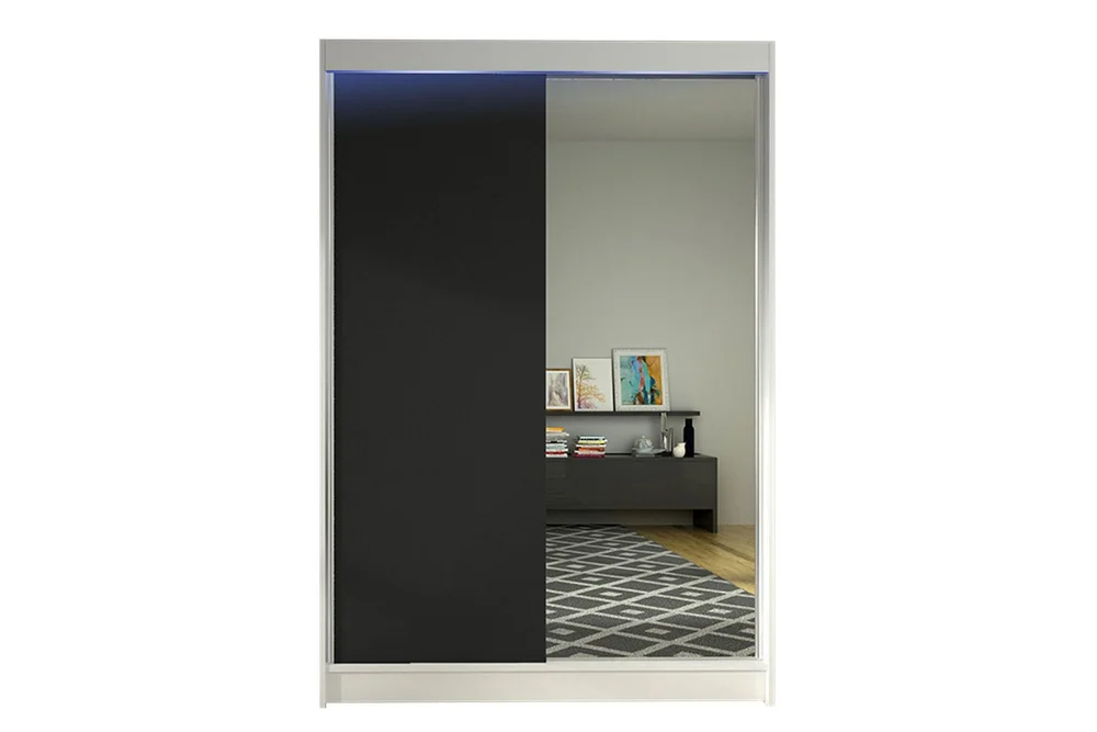 Liverpool Garderobe med Speil 120×200 cm v:3173715 Liverpool Garderobe med Speil 120×200 cm v:3173715