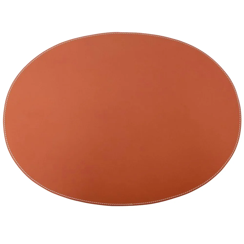 Bordbrikke Oval 35×48 cm, Cognac v:2465499