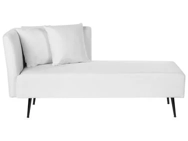 Venstrevendt sjeselong RIOM Hvit v:9946533