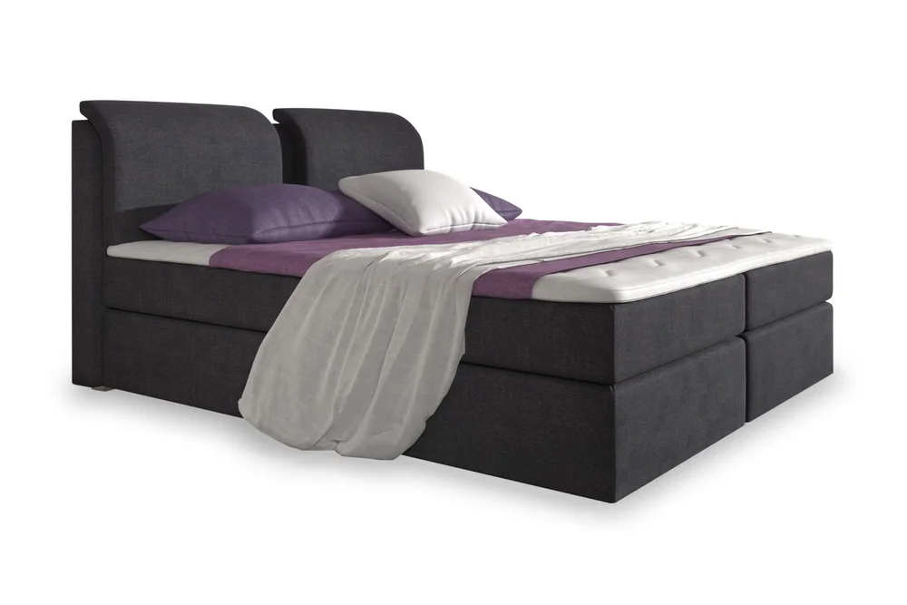 Owen Komplett Box Bed 180x200 Svart v:5710663
