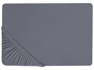 Formsydd laken JANBU 200 x 200 cm Bomull Mørkegrå v:9666886
