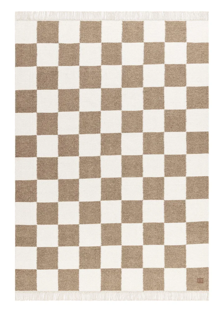 Håndvevd teppe Nordic Check 160x230 cm v:8399425