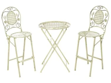 Hagebarsett Sammenleggbar BIVIO Metall Lysegrønn v:2439014 Hagebarsett Sammenleggbar BIVIO Metall Lysegrønn v:2439014