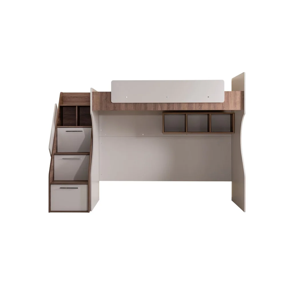 Køyeseng Homitis Milano (260 x 185 x 106 cm) krem brun v:2262240