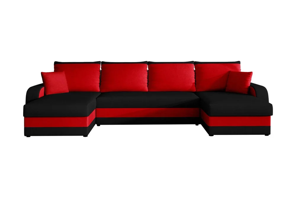 Alvared 4-seters Sovesofa med Dobbeldivan med Oppbevaring v:5480606