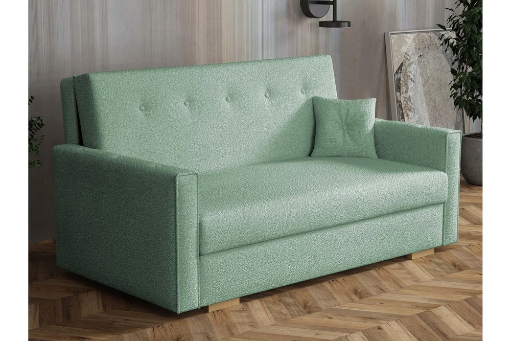 Ajiz Sovesofa 3-seter i Bouclé v:4069418