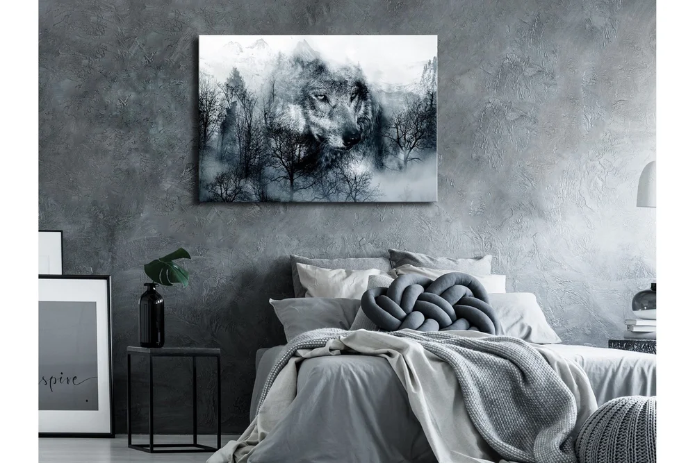 Tavle Mountain Predator Wide Black And White 90X60 v:9233922
