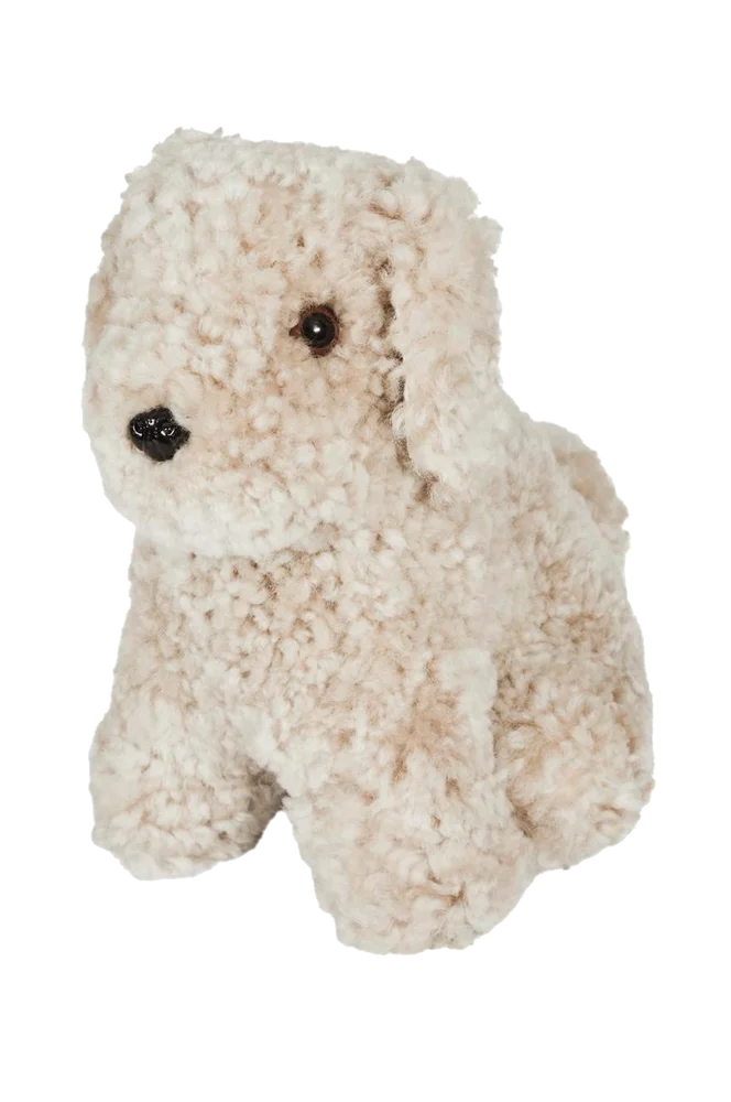 Kosedyr Snowy hund Mini – Beige – Barnerom | m v:9908956
