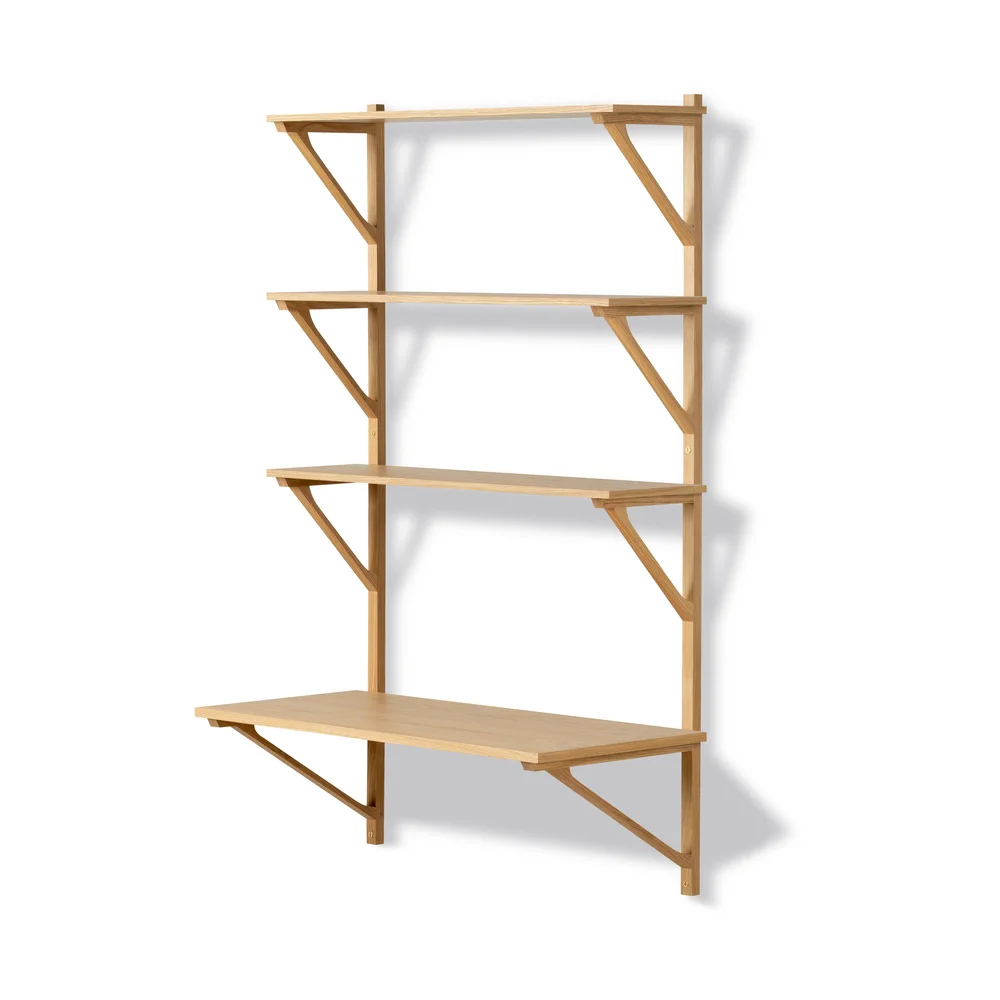 BM29 hylle med skrivebord 78x134 cm v:4367432