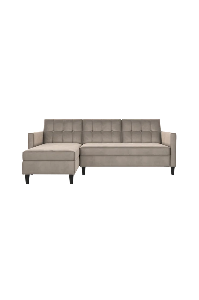 Sovesofa 3 seter med sjeselong Hartford v:8001297