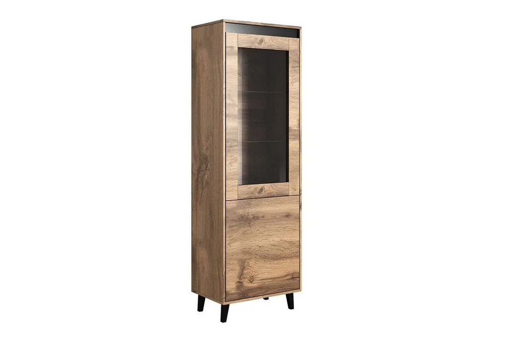 Strontian Vitrinskåp 183 cm Scandinavian Choice Anthracite v:3257647