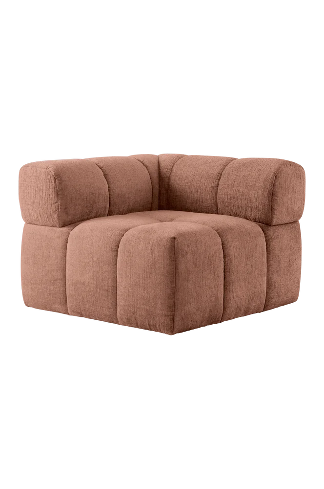 DERMY sofamodul hjørne – Brun m v:8265926 DERMY sofamodul hjørne – Brun m v:8265926