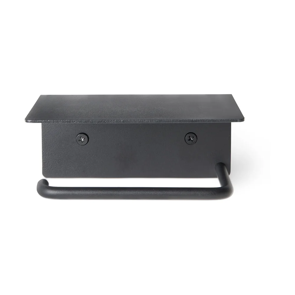 Dora toalettpapirholder med hylle v:3930768 Dora toalettpapirholder med hylle v:3930768