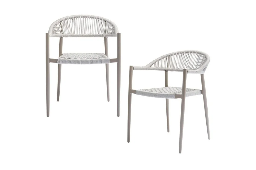 Hagestol Gul Sett med 2 v:8006722