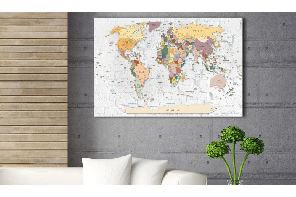 Tavle Walls Of The World 90X60 v:6523023