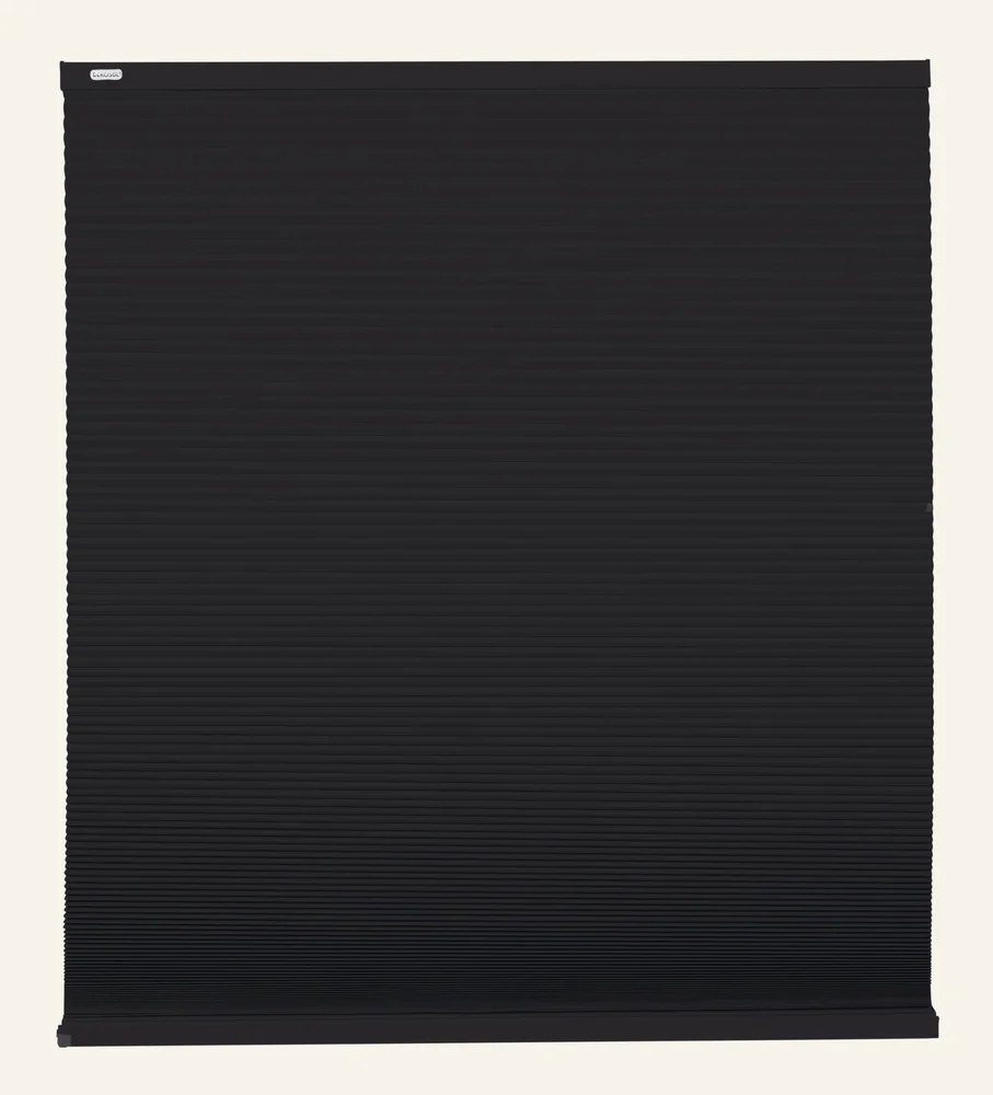 Lysfiltrerende plisségardin svart – 120×160 cm v:5027009 Lysfiltrerende plisségardin svart – 120×160 cm v:5027009