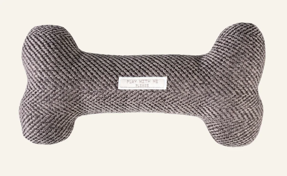 Hundeleke grå – 21x11x4,5 cm v:1785852