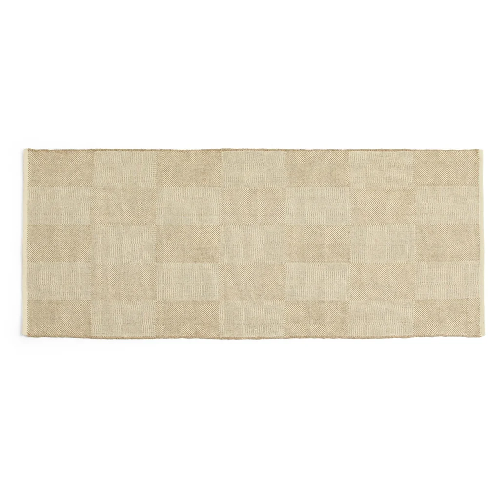 Check Ullteppe 80×200 cm, Sand v:7326726 Check Ullteppe 80×200 cm, Sand v:7326726