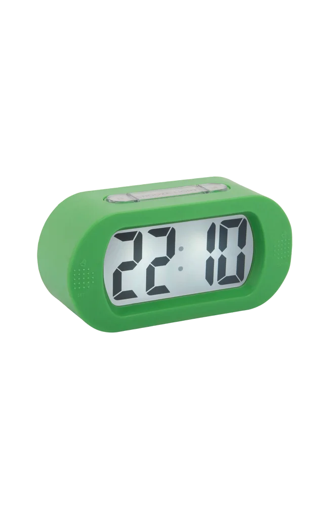Alarmklokke Gummy – Grønn – Dekor | m v:2049722 Alarmklokke Gummy – Grønn – Dekor | m v:2049722