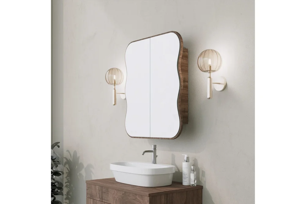 Najmin Overskap med speil 45 cm v:3273646