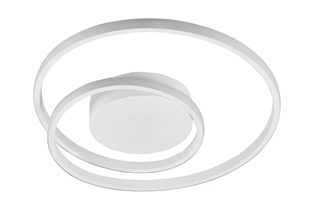 Trio Lighting Zibal LED plafond matt hvit v:8968674
