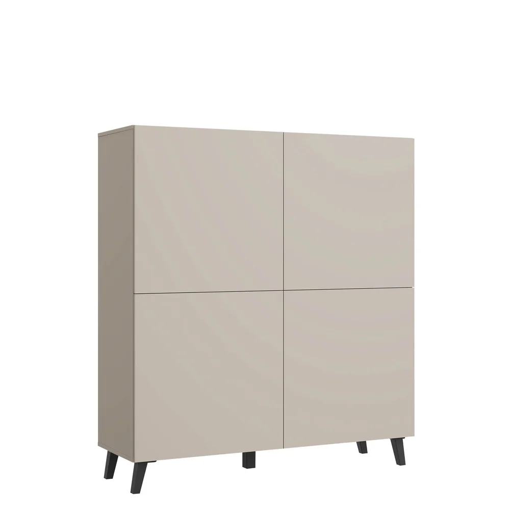 skap Høy kommode PHUKET 120 beige v:6963212