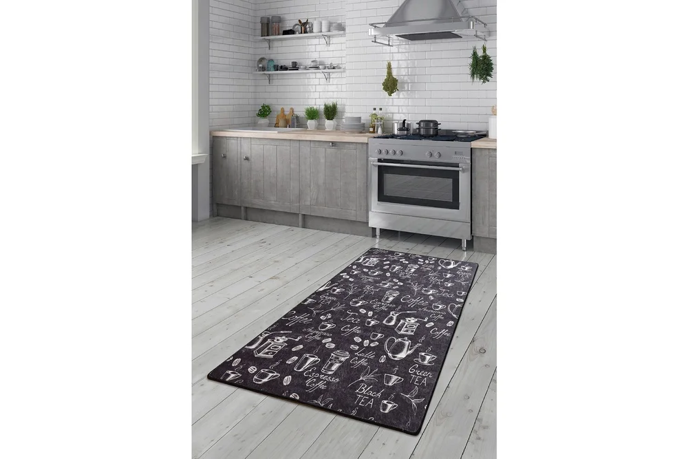 Hall Matte Cappuccino - Svart (80 x 300) v:8840325
