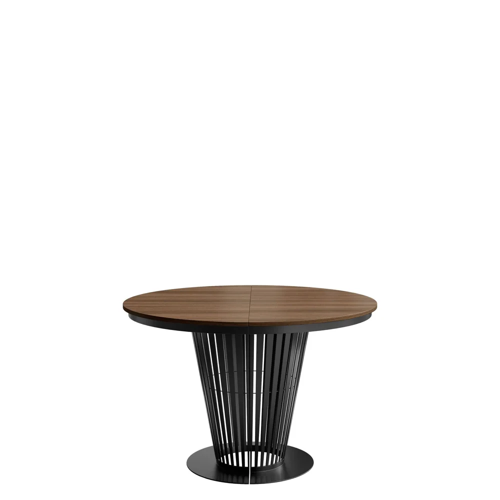 bord Uttrekkbart bord ELANTRA 100 svart, brun v:7152222