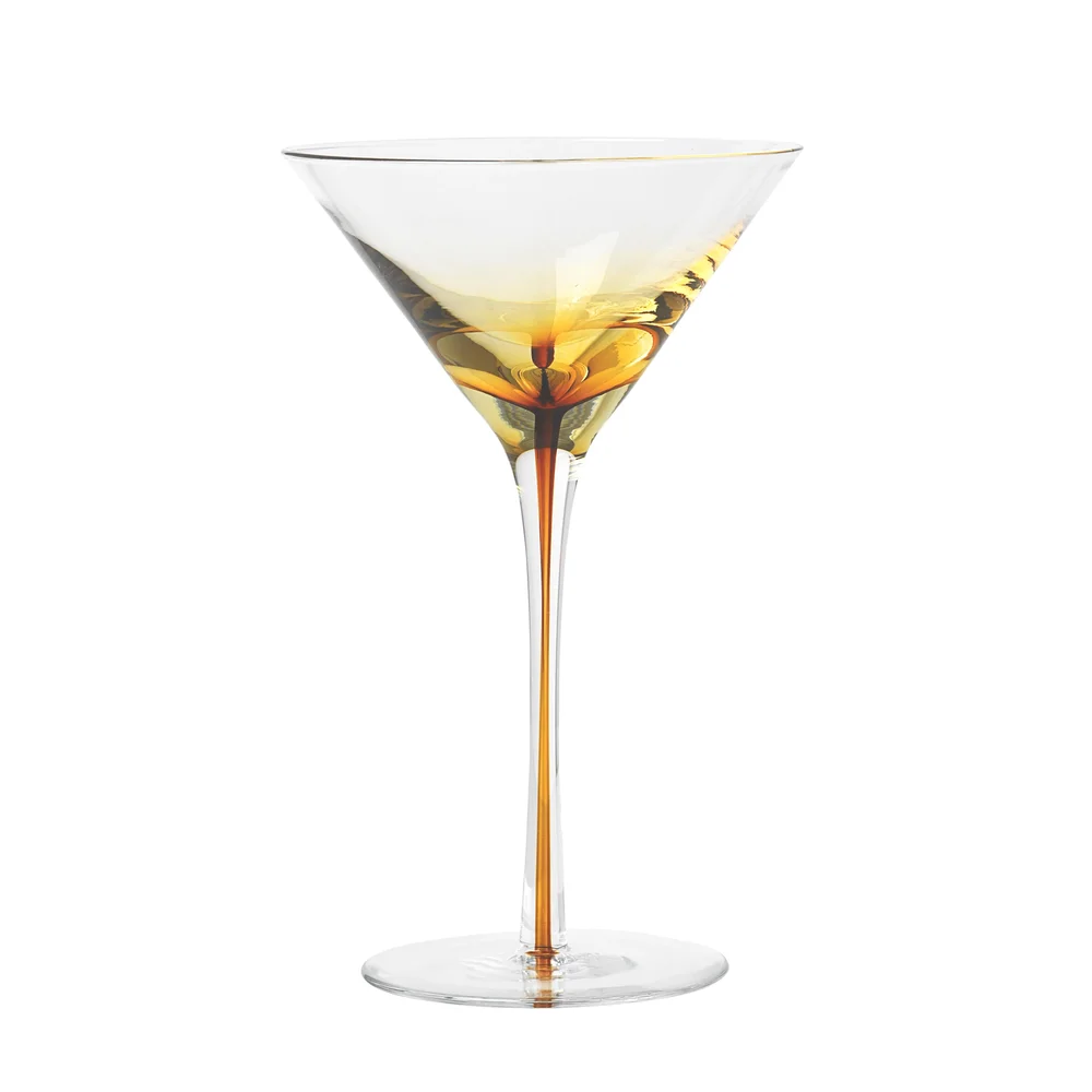 Amber martiniglass v:6212907