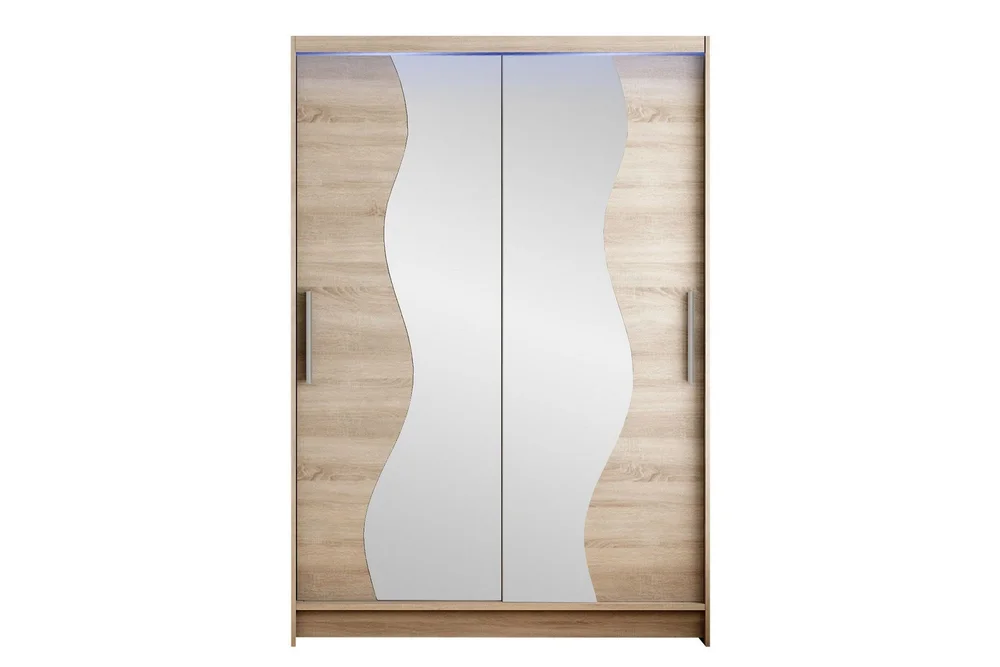Estella Garderobe med Speil 120x200 cm v:7470699