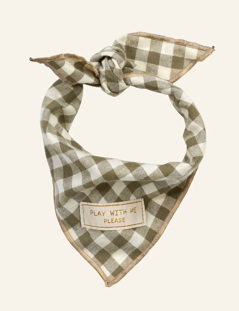 Bandana olivengrønn – 65×32 cm v:9850958