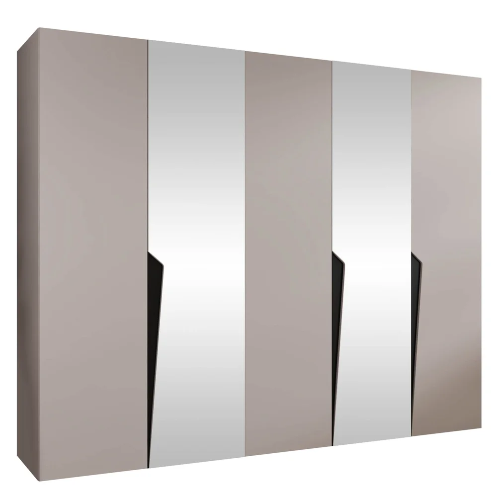 garderobeskap Garderobeskap PIANO 2 250 cashmere Svart v:7340514
