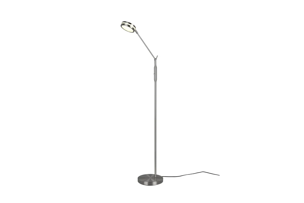 Franklin LED-Gulvlampe Børstet Stål v:1310873